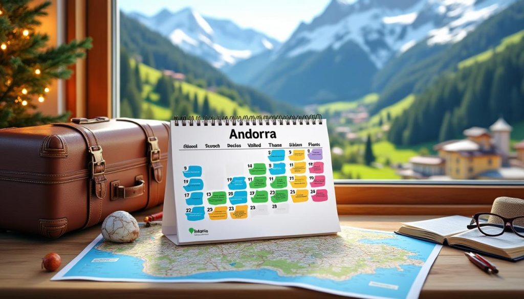 découvrez le calendrier complet des vacances scolaires en andorre ainsi que des conseils pratiques pour organiser votre séjour en famille. planifiez vos vacances facilement grâce à notre guide détaillé.