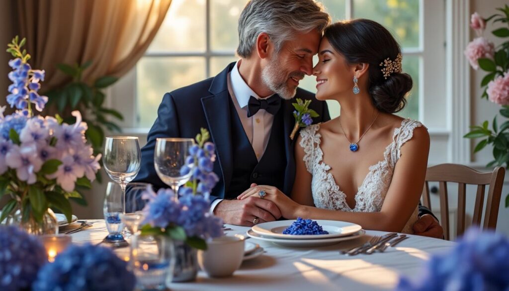 découvrez la signification des noces de saphir et apprenez comment les célébrer avec des idées originales pour marquer cette étape précieuse du mariage.