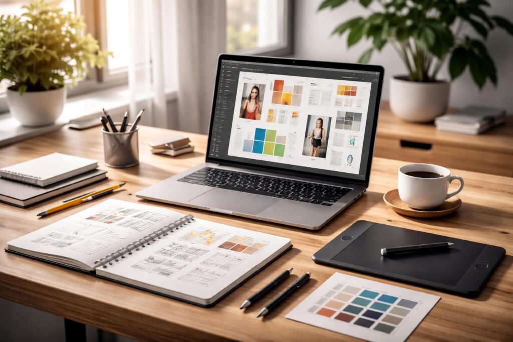 découvrez comment concevoir un portfolio visuel attrayant avec cv design r pour captiver les recruteurs et optimiser vos chances d'embauche.