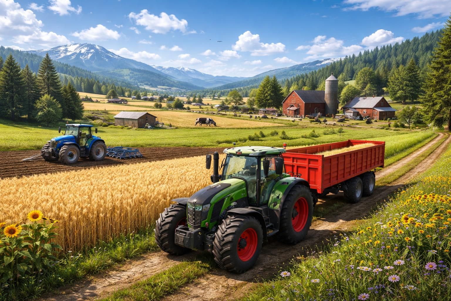 découvrez les mods fs22 indispensables pour personnaliser et optimiser votre ferme virtuelle. transformez votre expérience de jeu avec des outils et véhicules adaptés à vos besoins.