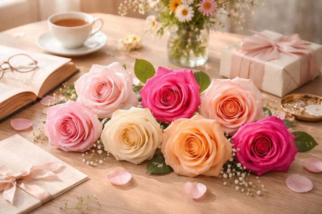 découvrez comment choisir la teinte idéale de rose pour chaque occasion, avec des conseils pour harmoniser couleur et événement.