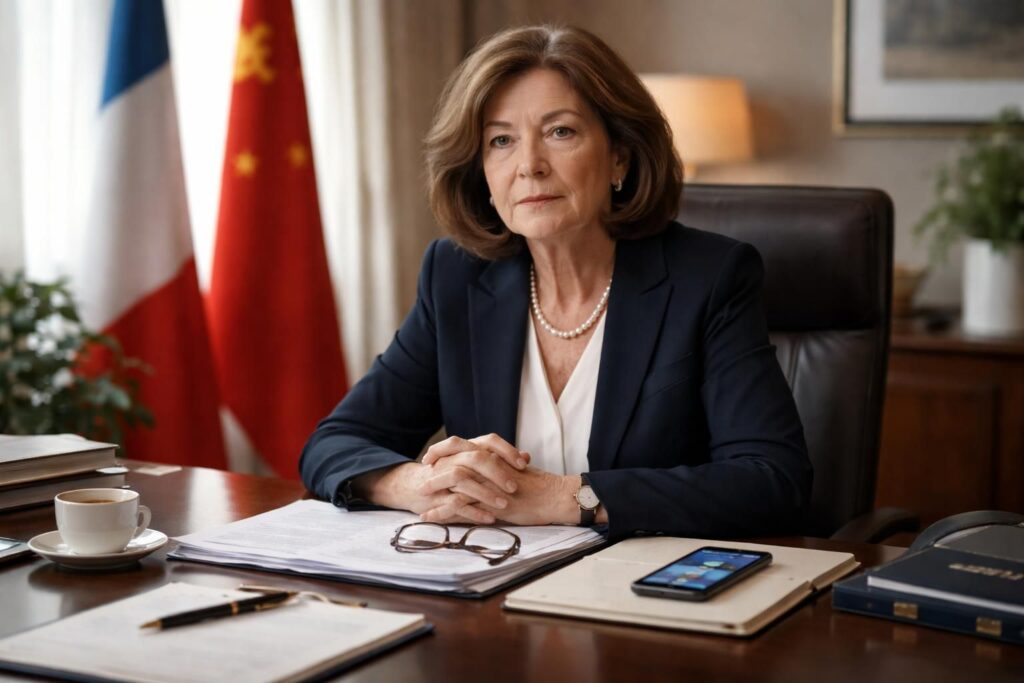 découvrez les révélations sur le parcours de sylvie bermann après son accident et l'incident diplomatique qui a marqué sa carrière.