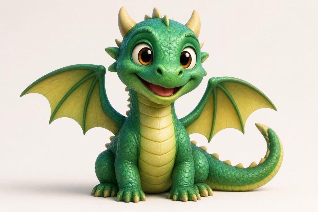 apprenez à dessiner un dragon en style dessin animé facilement, un tutoriel parfait pour les enfants et les adultes qui veulent s'amuser et créer.