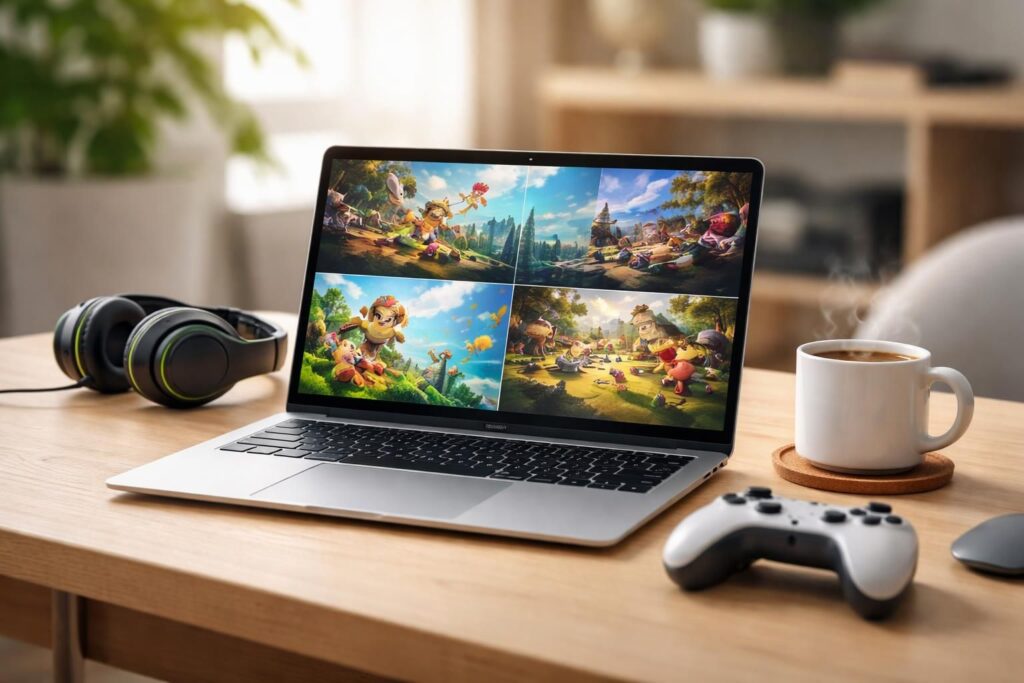 découvrez les meilleurs jeux optimisés pour macbook air, sélectionnés pour garantir une expérience fluide et sans lag. trouvez les titres incontournables pour profiter pleinement de vos sessions de jeu sur macbook air.