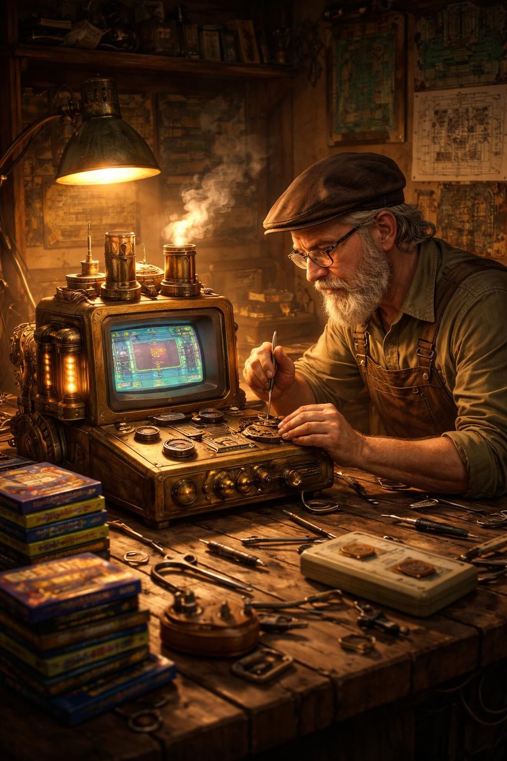 découvrez l'incroyable retour de papy du steam, un passionné de vapeur et de jeux vidéo, qui mêle nostalgie et modernité dans son univers unique.