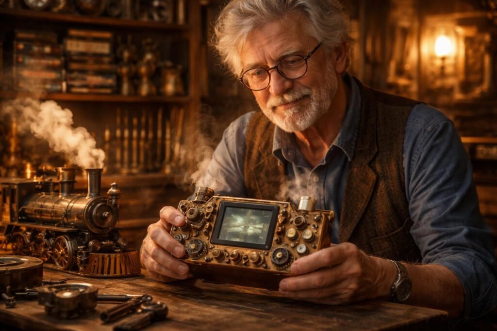 découvrez l'histoire inspirante de papy du steam, un passionné de vapeur et de jeux vidéo, qui fait un retour incroyable dans l'univers du gaming vintage.