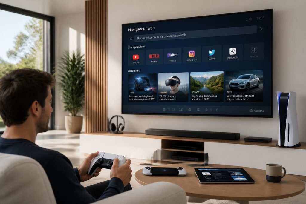 découvrez comment naviguer facilement sur internet avec votre ps5 en 2025. guide complet pour profiter pleinement du web directement depuis votre console.