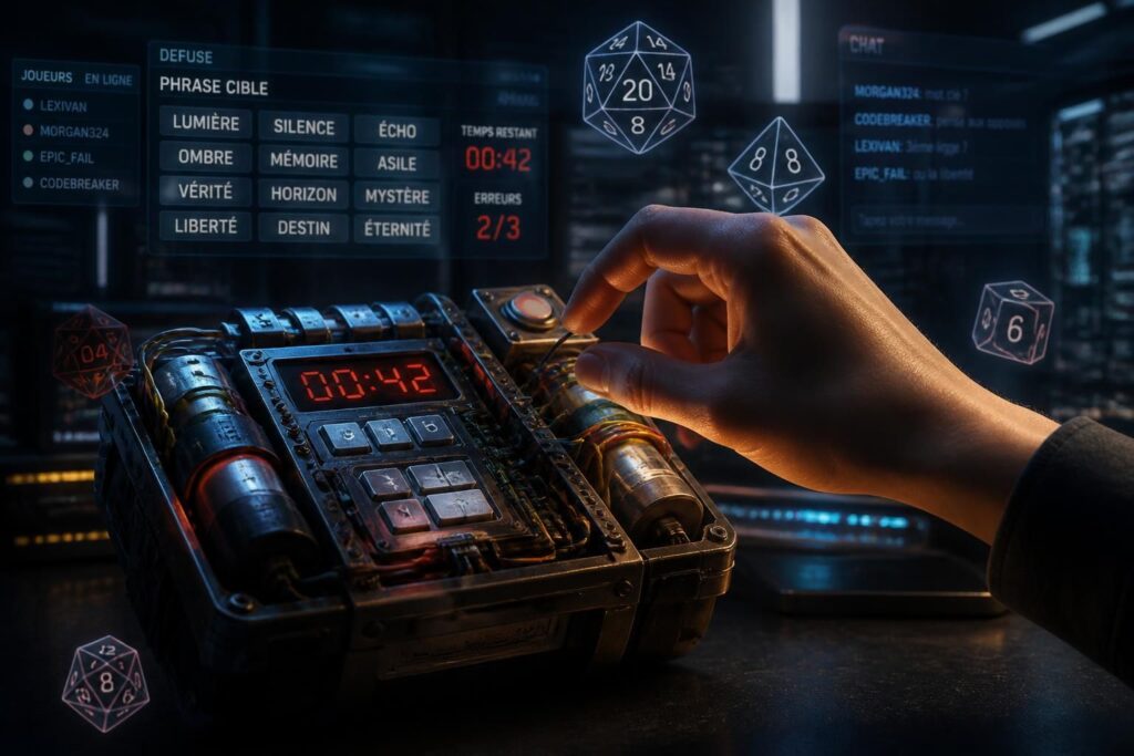 découvrez nos jeux de la bombe en ligne gratuits : défiez vos amis avec des mots, des défis de désamorçage et bien plus encore pour un amusement garanti !