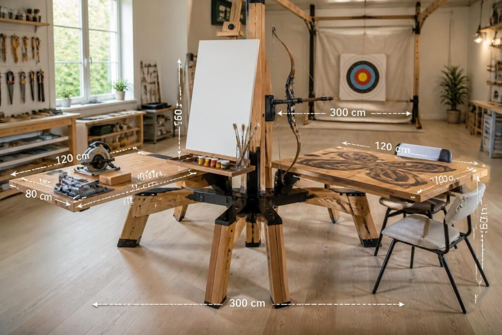 découvrez les différentes dimensions de chevalets adaptées pour le sciage, la peinture, les tables et le tir à l'arc afin de choisir le modèle idéal pour vos besoins.
