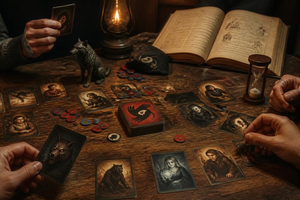 découvrez les règles du jeu du loup-garou, ses principes de base, les différentes cartes utilisées ainsi que les variantes pour des parties toujours plus captivantes.